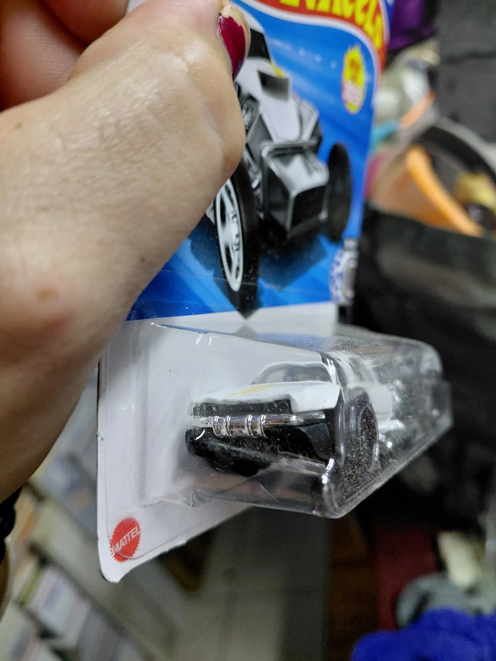 white Hot Wheels Hoto Roto (158/250) from the 2025 HW Rod Squad (10/10) series.